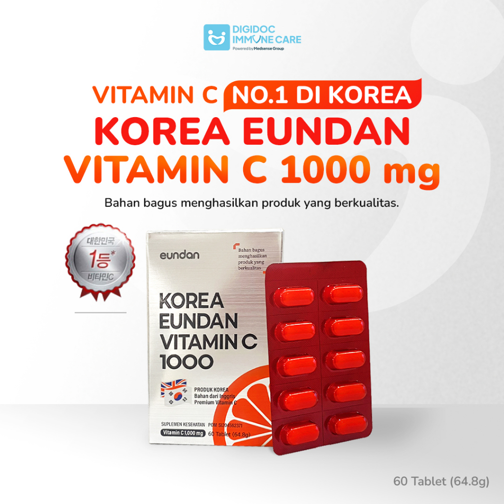Jual Korea Eundan Vitamin C 1000 mg Tersertifikasi BPOM Shopee