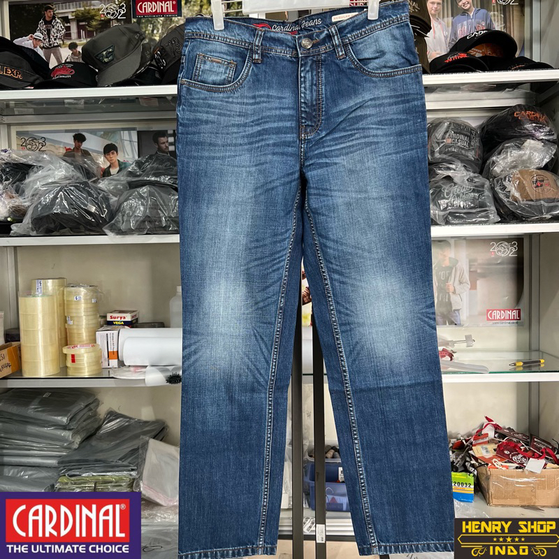 Jual Celana Jeans Cardinal Panjang Original Harga Promosi Shopee Indonesia