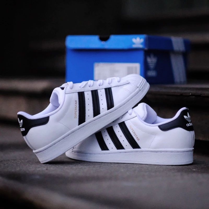 Jual SEPATU ADIDAS SUPERSTAR WHITE BLACK ORIGINAL Shopee Indonesia