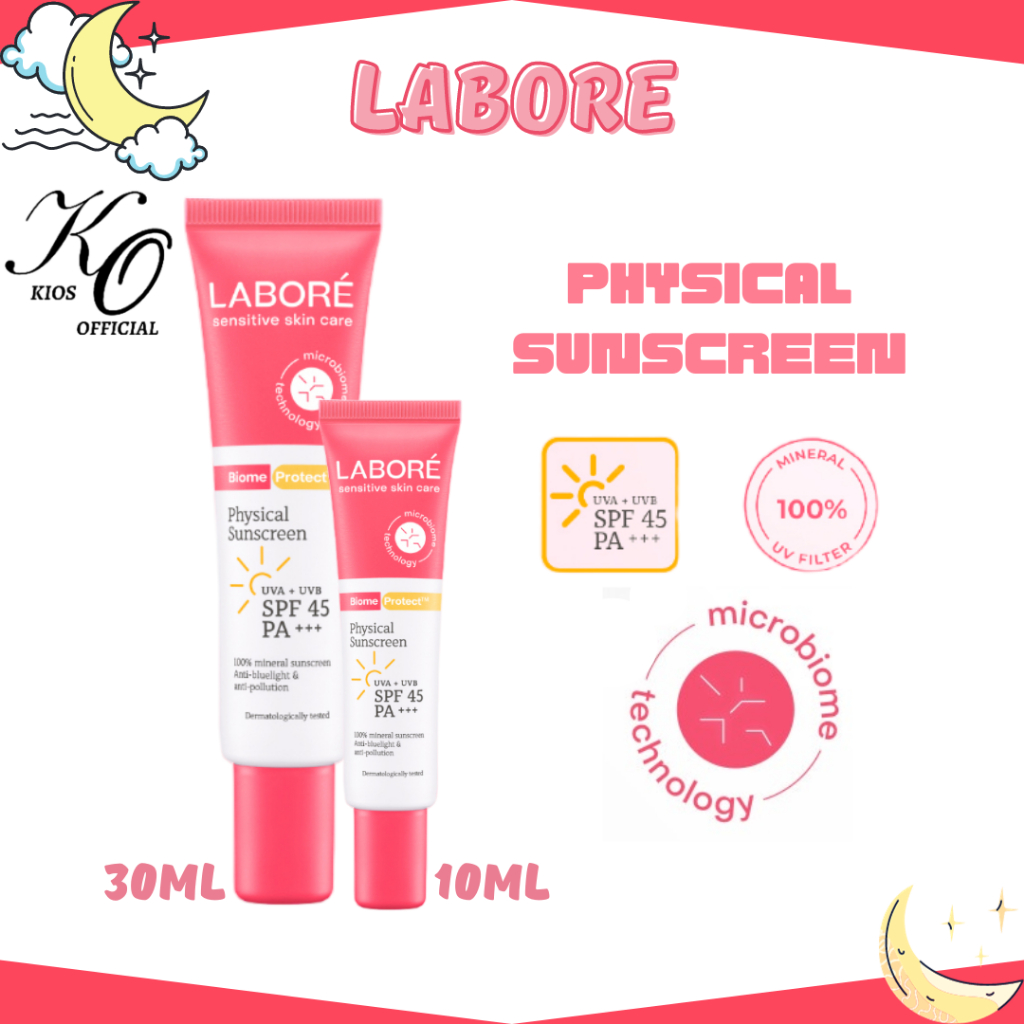 Jual Labore Sensitive Skincare Biome Protect Physical Sunscreen 10ml ...