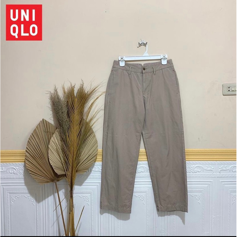 Jual UNIQLO Beige Pants | Shopee Indonesia