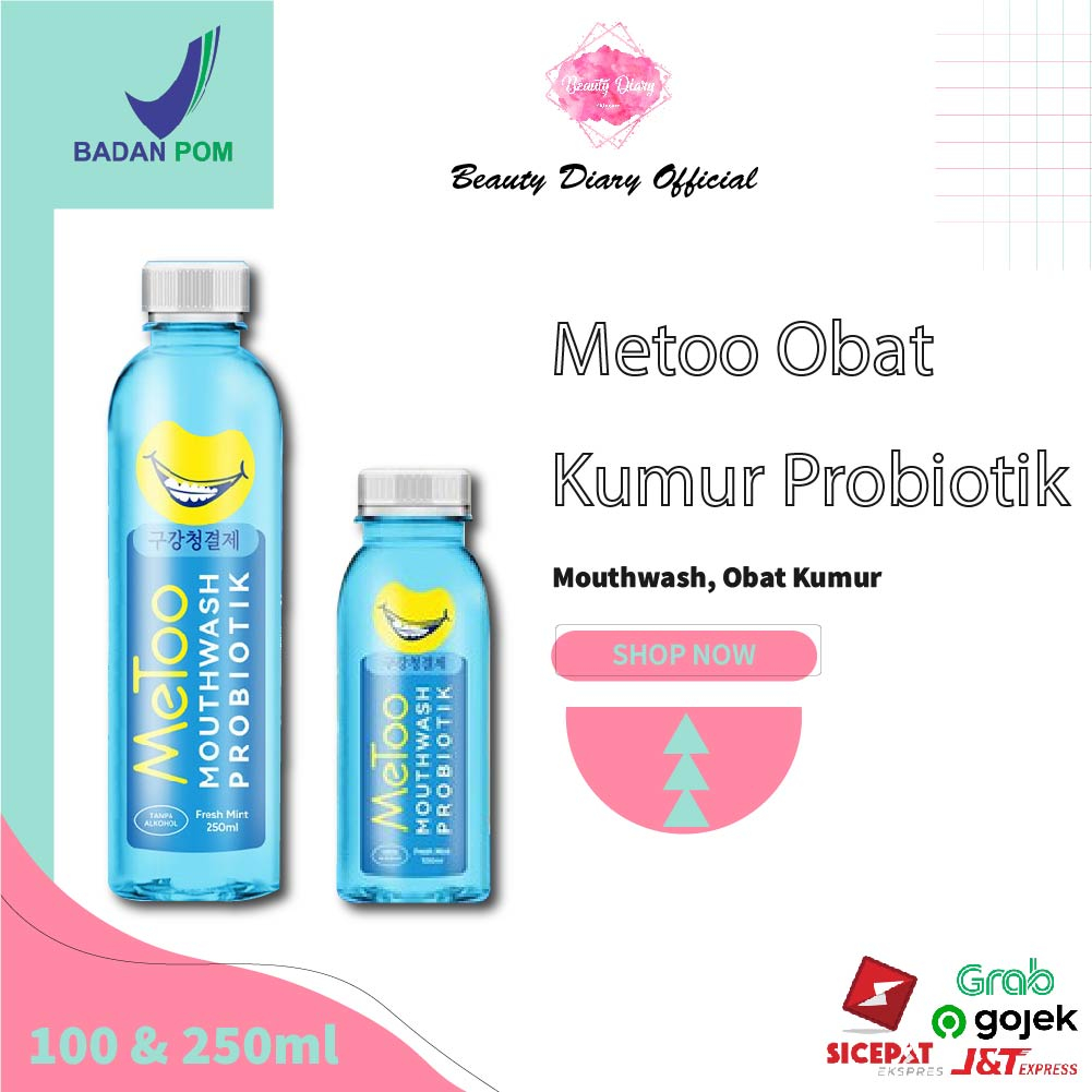 Jual Metoo Obat Kumur Probiotik By Me Too Mouthwash Asal Korea Fresh Mint Shopee Indonesia