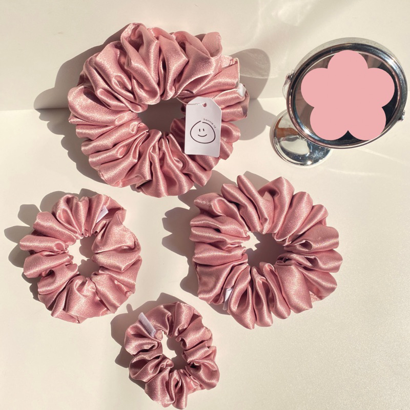 Jual Scrunchieikat Rambut Silk Premium Shopee Indonesia 