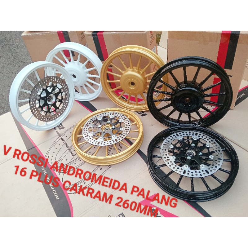 Jual VELG PELAK VELAK RACING V ROSSI ANDROMEIDA PALANG 16 PNP BEAT KARBU BEAT FI SCOOPY KARBU