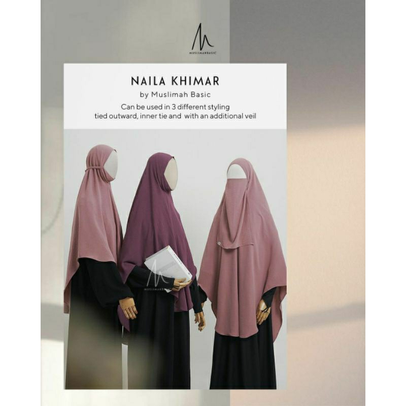 Jual Muslimah Basic - Naila Khimar | Shopee Indonesia