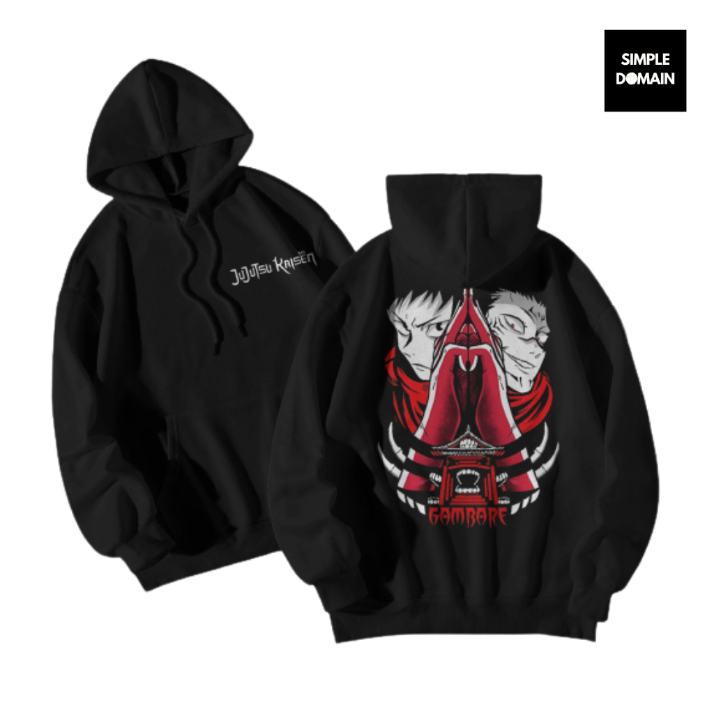 Jual Jaket Hoodie Anime Jujutsu Kaisen Itadori Yuuji Ryoumen