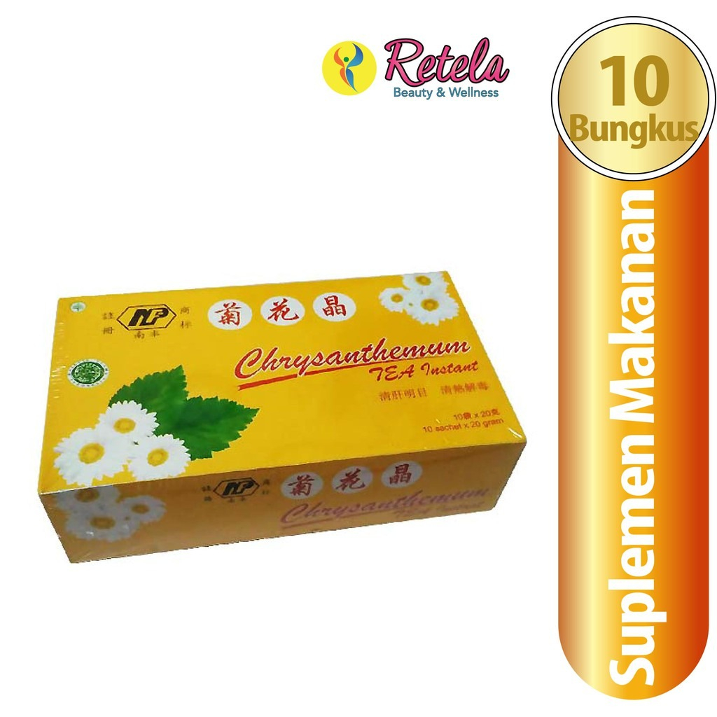 Jual Chrysanthemum Tea 10 Sachet Tea Herbal Shopee Indonesia