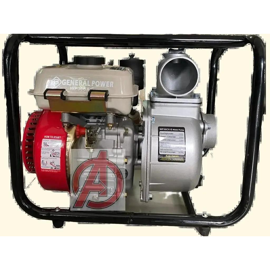 Jual Pompa sawah/ Alkon General 3 inch engine diesel | Shopee Indonesia