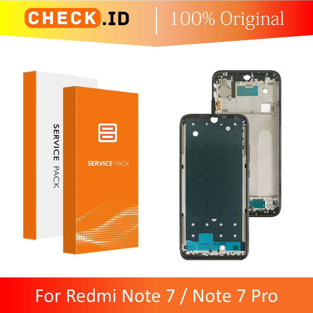 Jual [ CHECK.ID ] MIDDLE FRAME BEZEL RANGKA TULANG LCD XIAOMI REDMI ...