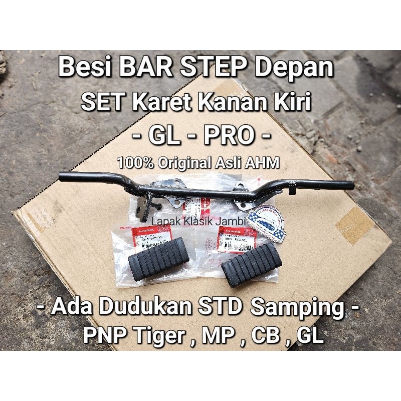 Jual Besi Barstep Bar Step Pijakan Kaki Depan CB GL 100 GLPRO CB100 ...