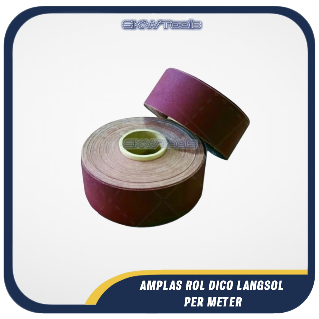 Jual Amplas Rol Dico Duco Langsol Kertas Gosok Per Meter | Shopee Indonesia