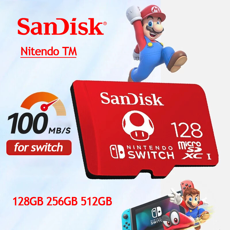 Jual Nintendo Switch MicroSD 128GB Micro SD Memory Card 128 GB