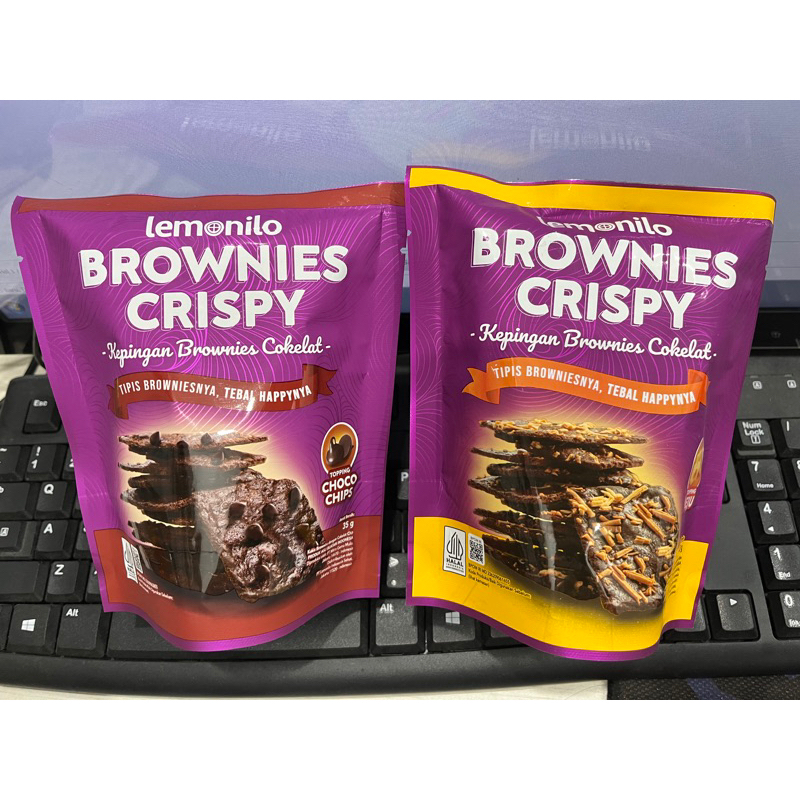 Jual LEMONILO BROWNIES CRISPY 35g | Shopee Indonesia