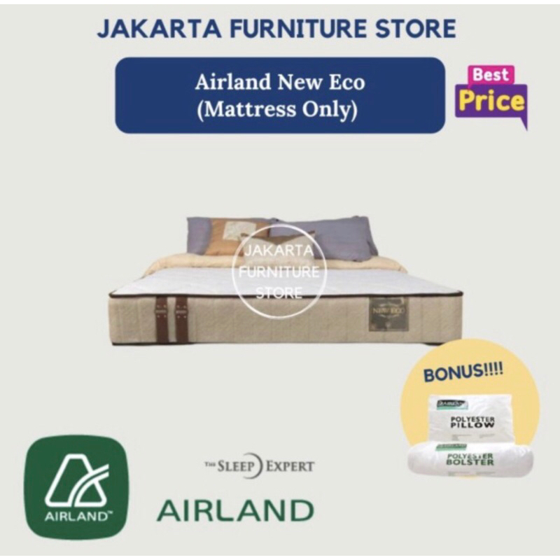 Jual Springbed Airland New Eco uk.140x200 ( Hanya Kasur ) UKURAN KHUSUS ...