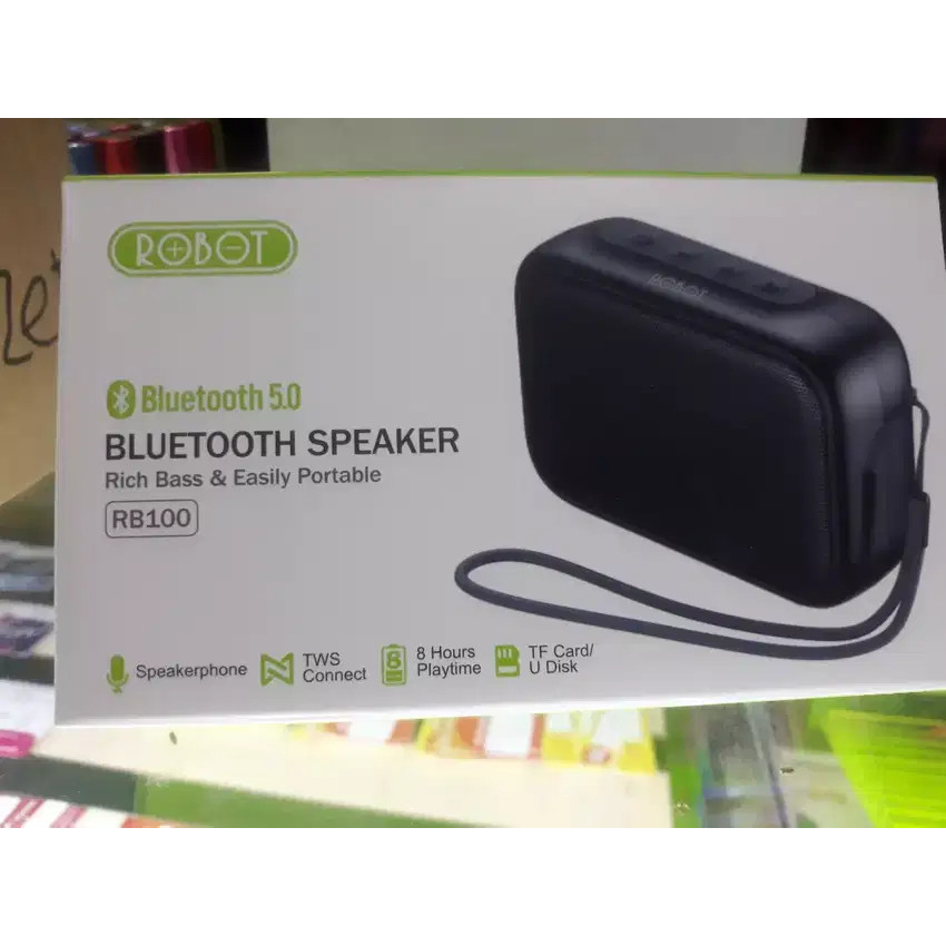 Jual Speaker robot Bluetooth RB100 super bass | Shopee Indonesia