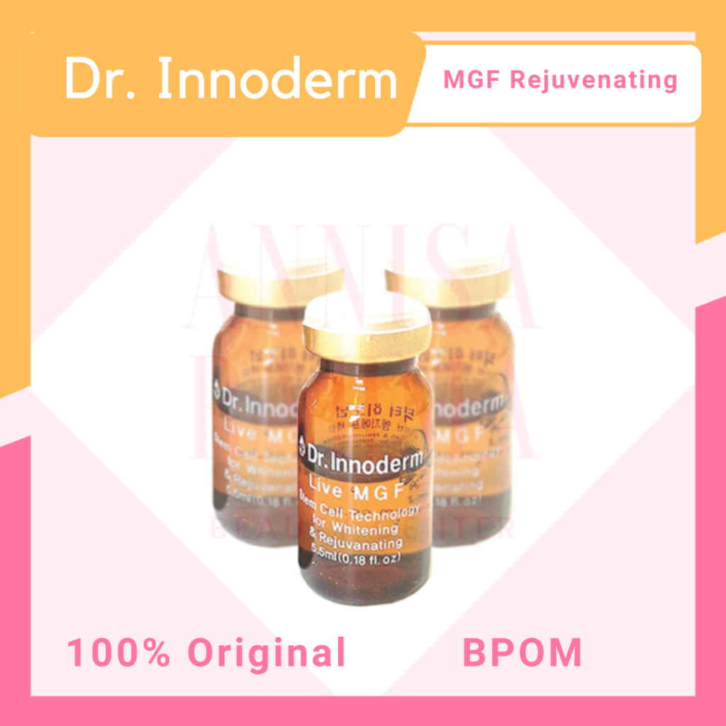 Jual DR. INNODERM Live MGF Rejuvenating Brightening | Shopee Indonesia