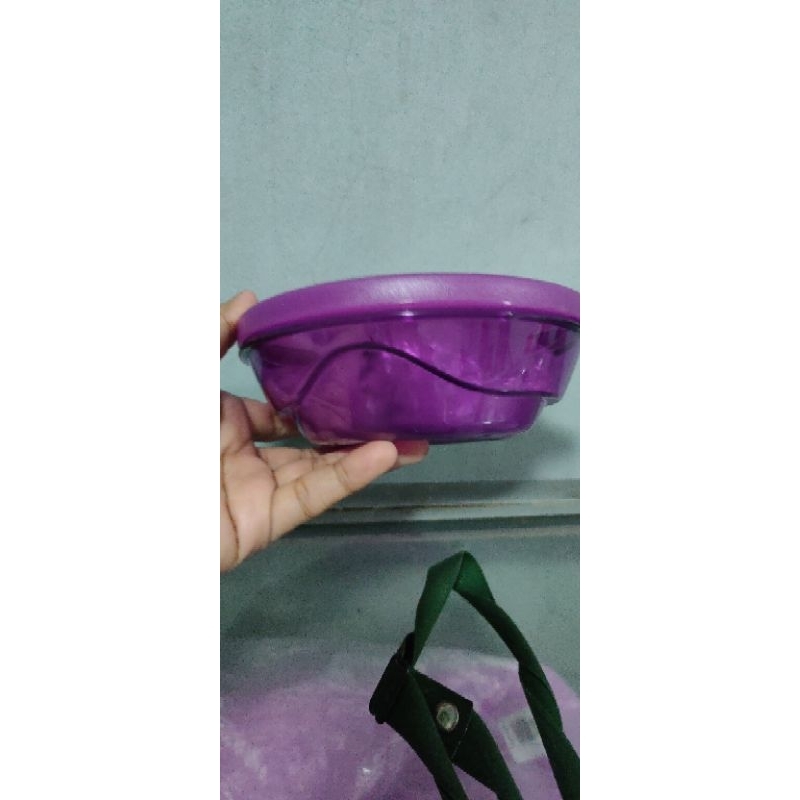 Jual bowl Cristal ungu/bowl Tupperware Shopee Indonesia