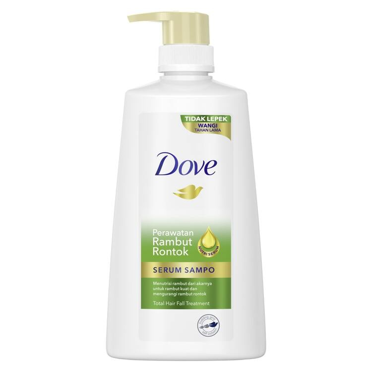 Jual Dove Shampoo Perawatan Rambut Rontok Nutri Serum 680ml Shopee Indonesia 