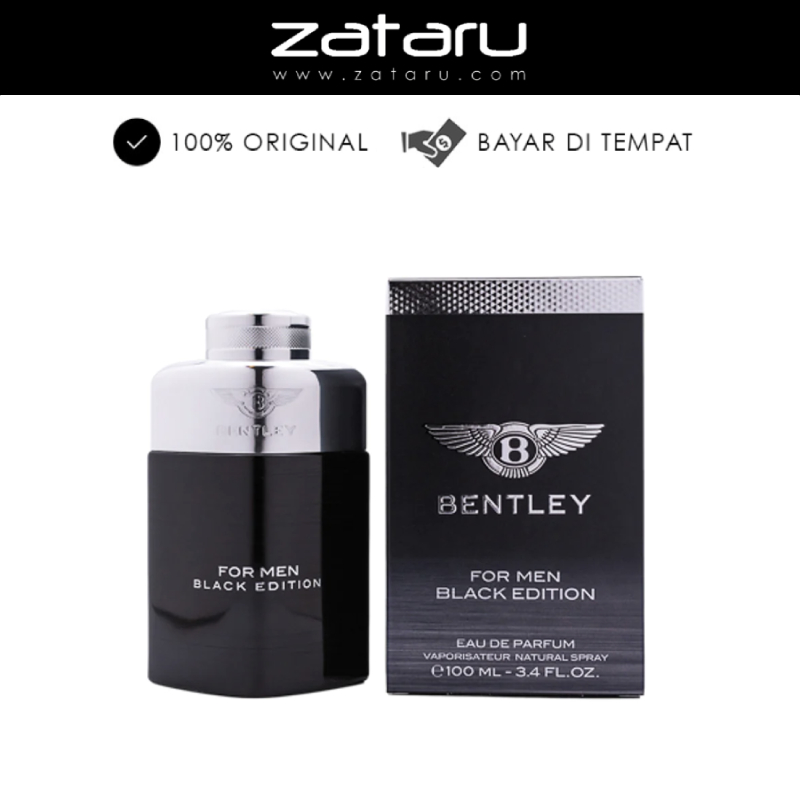 Jual Bentley Black Edition Man EDP - 100 ML | Shopee Indonesia