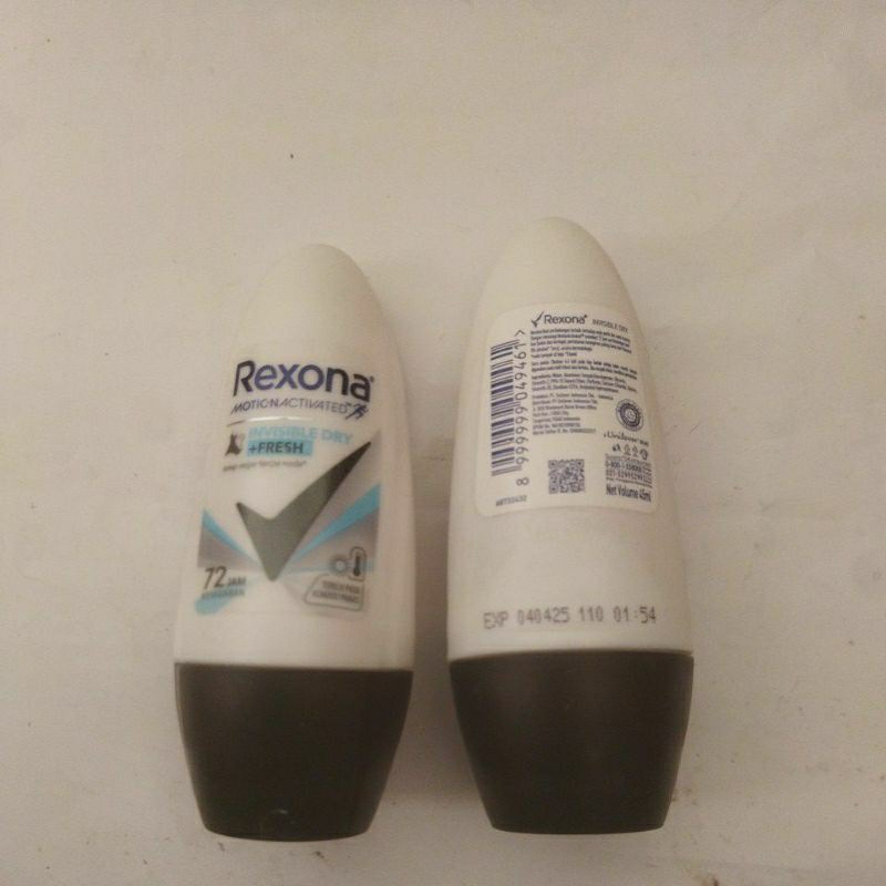Jual 45ml. REXONA. INVISIBLE DRY. | Shopee Indonesia