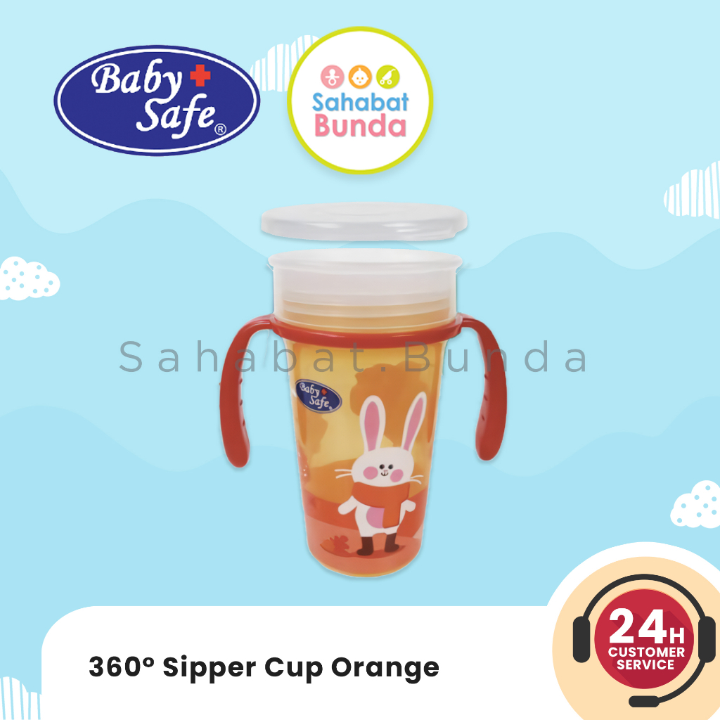 Jual BABY SAFE 360° Sipper Cup with Handle Gelas Minum Bayi