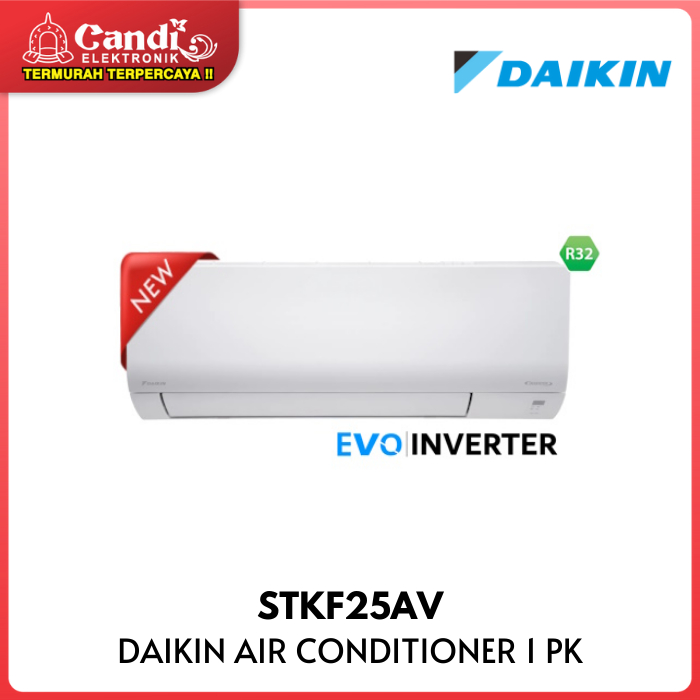 Jual DAIKIN Air Conditioner AC Split 1 PK Inverter STKF25AV Shopee