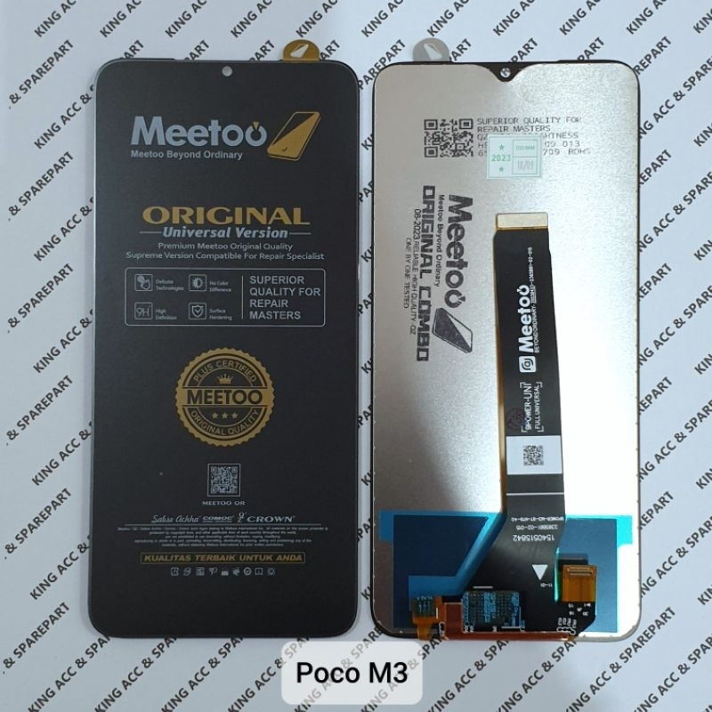 Jual Original Meetoo Lcd Touchscreen Xiaomi Poco M3 Redmi 9t 9 Power Note 9 4g Shopee Indonesia 8110