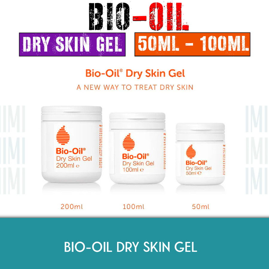 Jual Bio Oil Dry Skin Gel Original Gel Kulit Kering 100ML dan 50ML