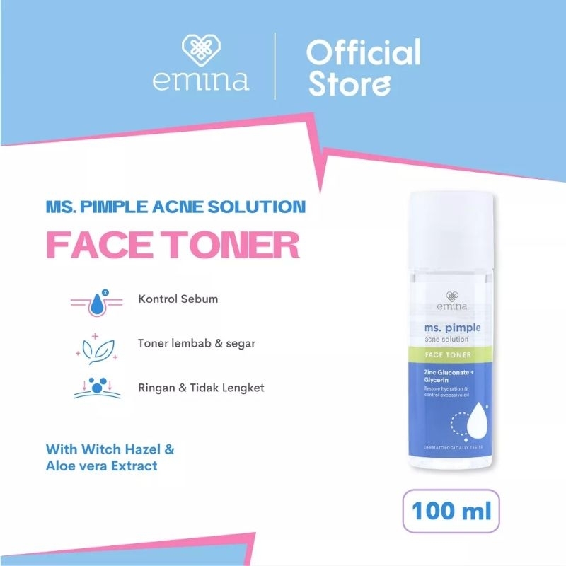Jual Emina Ms Pimple Acne Series Face Wash Calming Gel