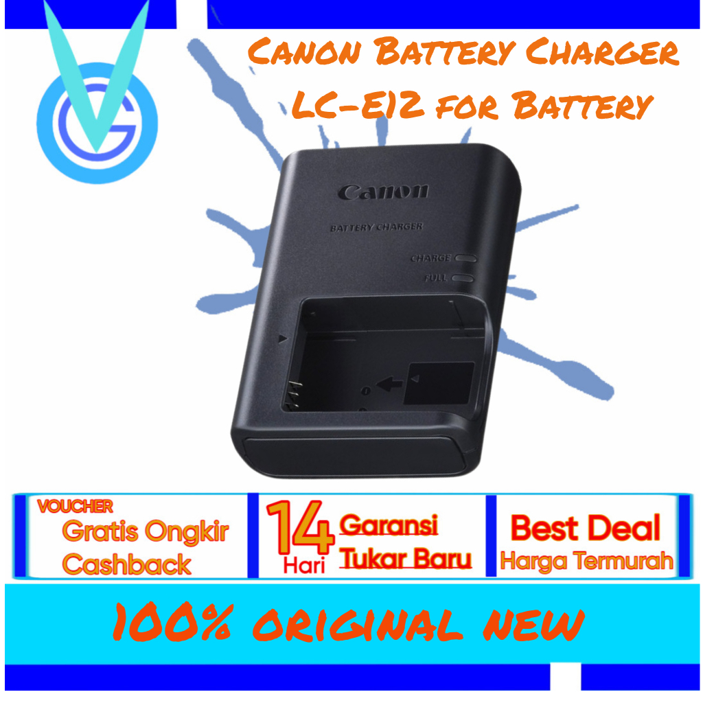 Jual Canon Battery Charger LCE12 for Battery Shopee Indonesia