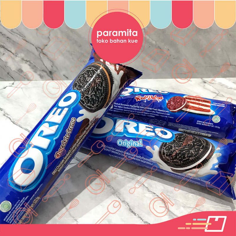 Jual Oreo Original / Coklat Krim / Red Velvet / Marshmallow | Shopee ...