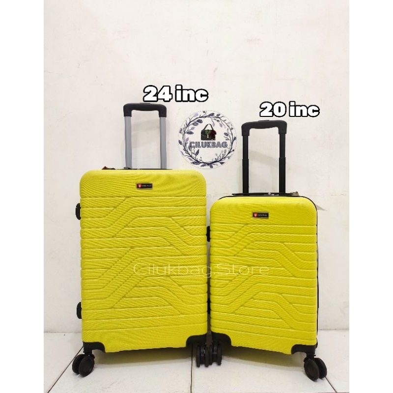 Jual KOPER FIBER SWISS POLO UKURAN 20 INCI CABIN PESAWAT (Model Baru ...