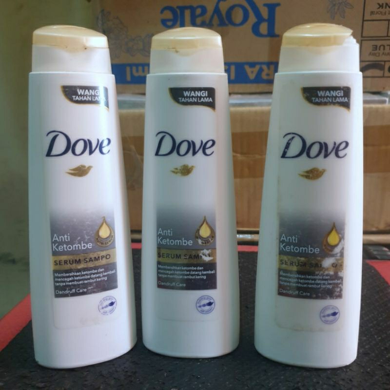 Jual Dove Shampoo Anti Ketombe 160ml Shopee Indonesia