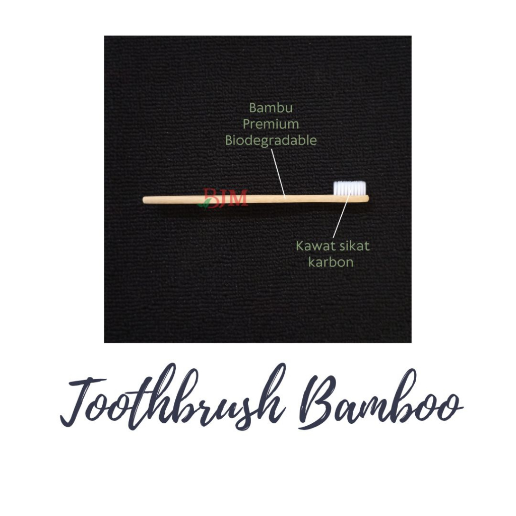 Jual Sikat Gigi Bambu Bamboo Toothbrush Ramah Lingkungan | Shopee Indonesia