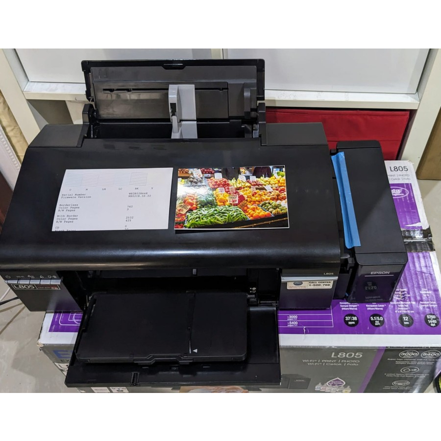 Jual Printer Epson L805 Photo Ink Tank Shopee Indonesia 1524