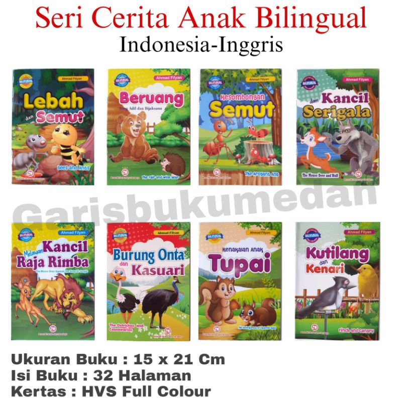 Jual Buku Cerita Anak Buku Dongeng Anak Buku Fabel Anak Full Colour ...