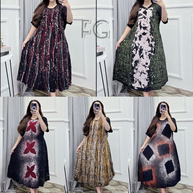 Jual Daster wanita terbaru daster twill Rayon Super Premium Jumbo