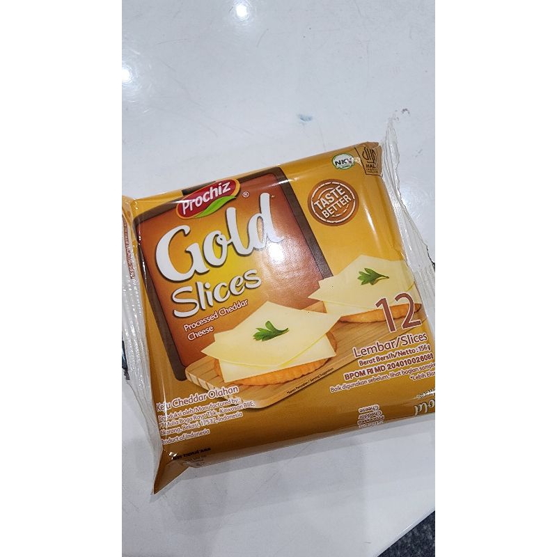 Jual Keju Prochiz Gold Slice ( 12 Slice ) | Shopee Indonesia