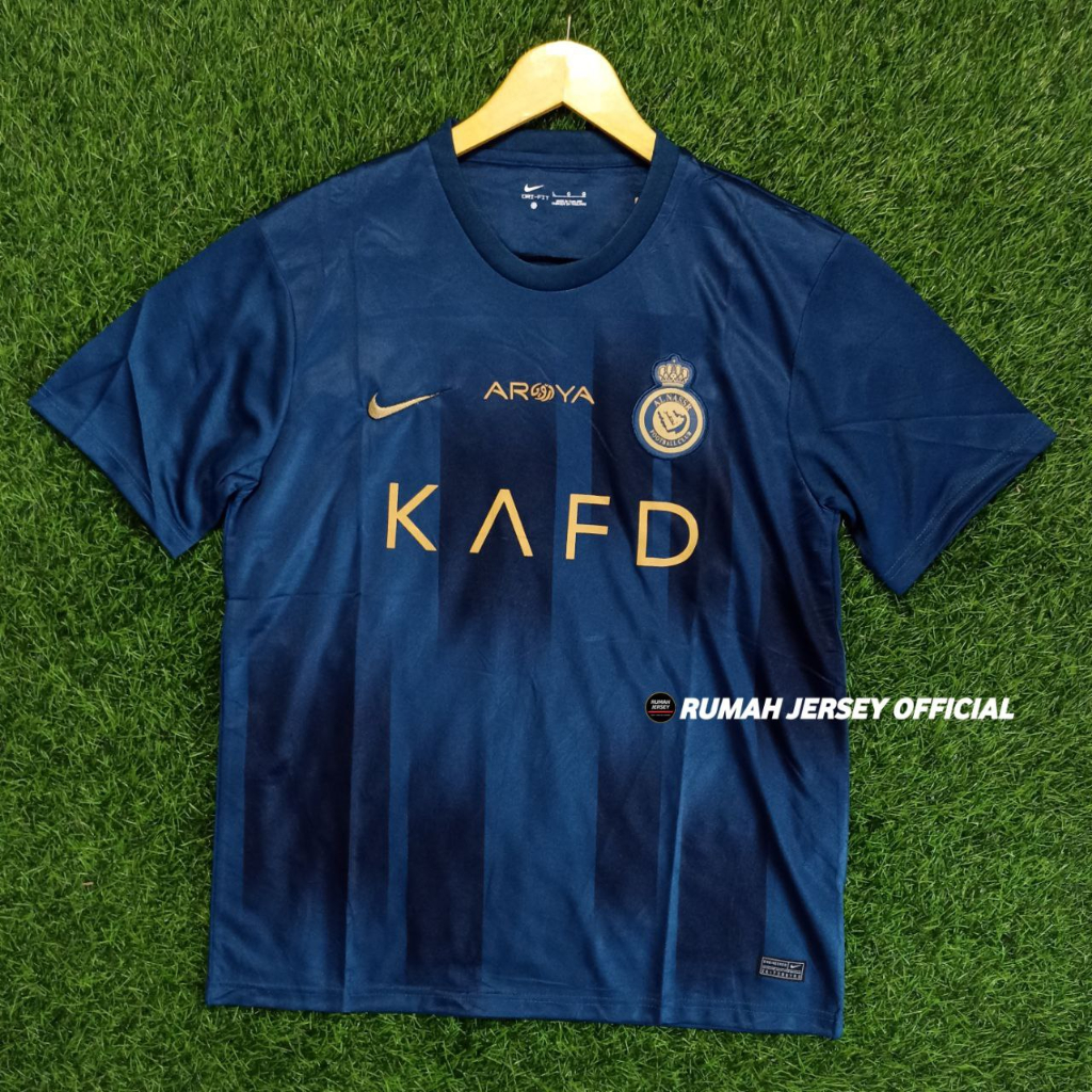 Jual JERSEY AL NASSR AWAY 2023/24 GRADE ORI BAJU BOLA CRISTIANO RONALDO ...