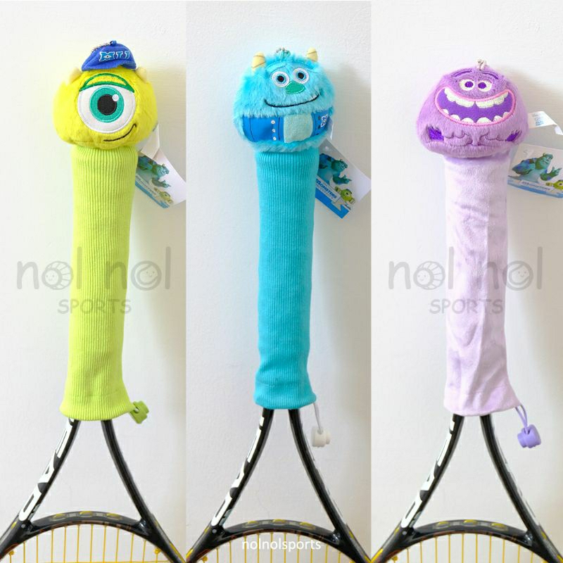 Jual NNS doll grip cover tennis badminton racket monsters univ / sarung ...
