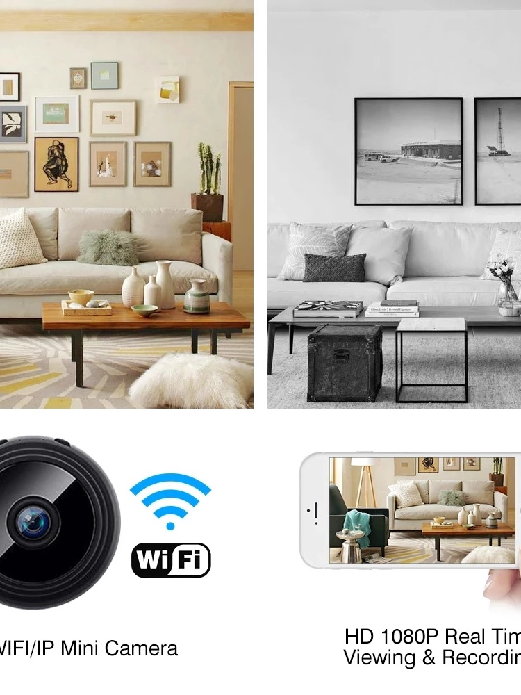 Jual A9 Mini Camera 1080P HD Ip Camera Night Version Voice Video ...