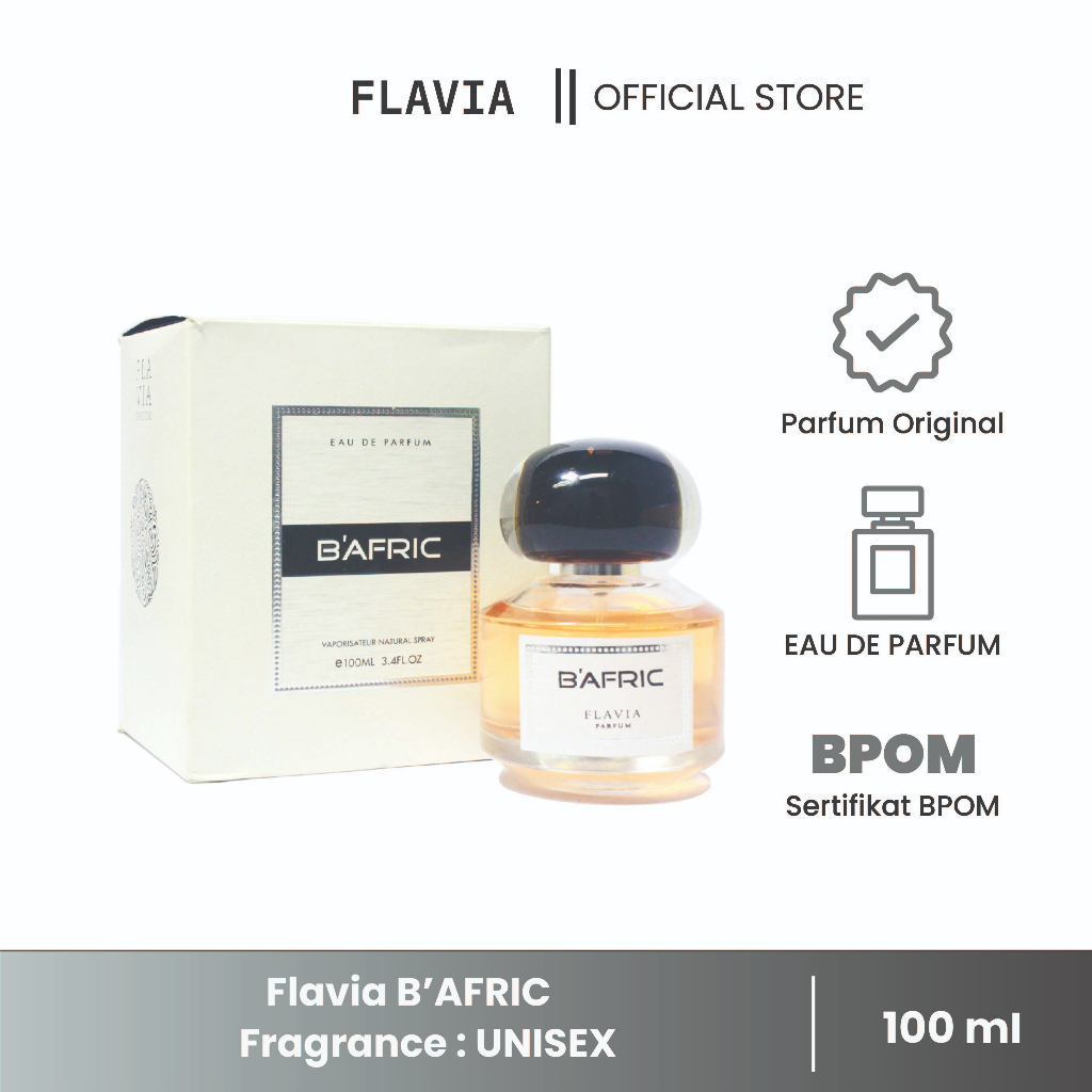 Jual Flavia B'AFRIC Parfum For Unisex EDP 100 ML | Shopee Indonesia