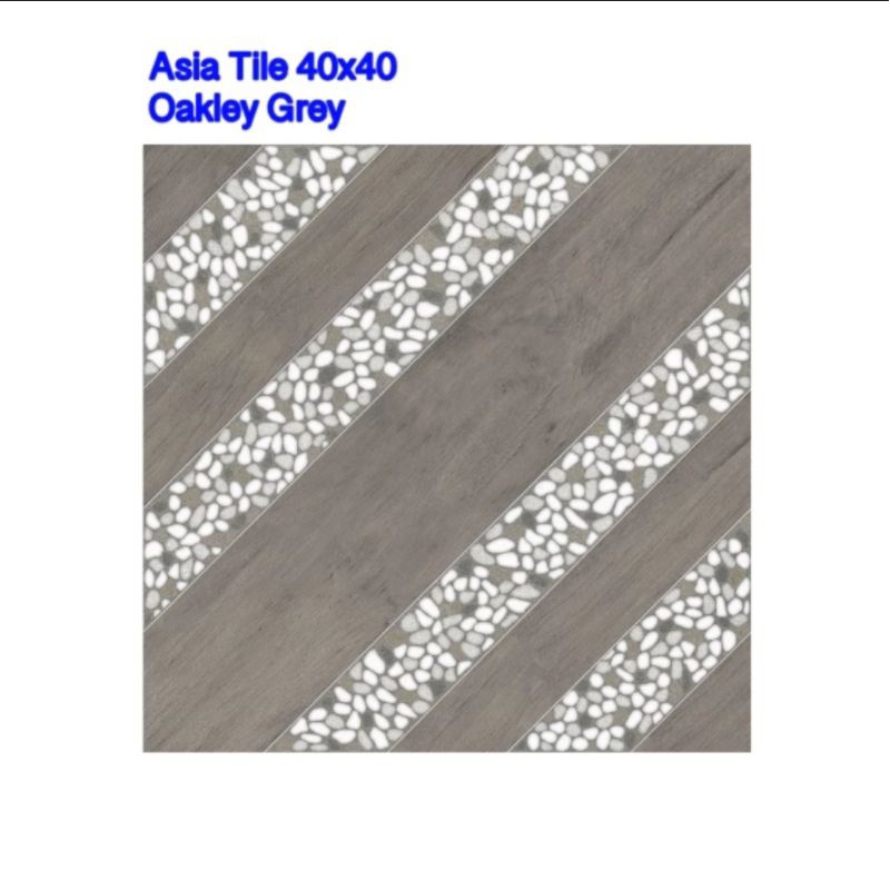 Jual Keramik asia tile Oakley matt kasar ukuran 40x40 | Shopee Indonesia