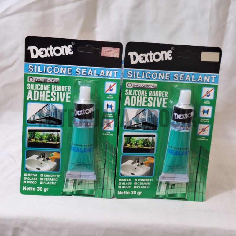 Jual Lem DEXTONE SILICONE SEALANT 30Gr Shopee Indonesia