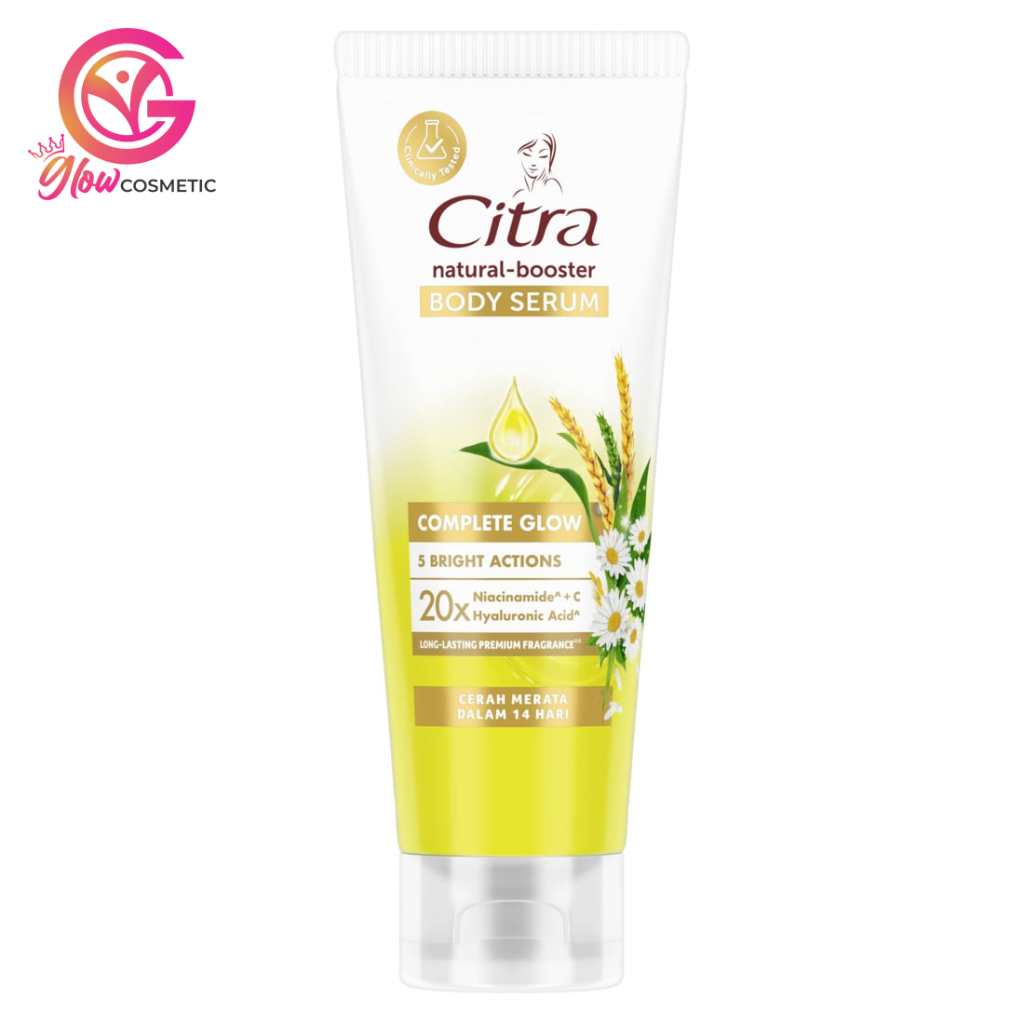 Jual Citra Natural Booster Body Serum Complete Glow With Bright Actions Ml Shopee Indonesia