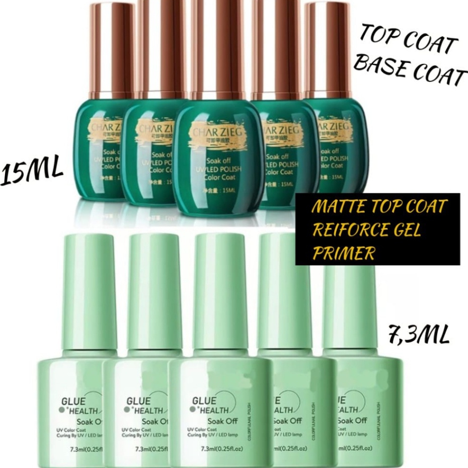 Jual MS TOP COAT dan BASE COAT UV GEL KUTEK GEL BENING Murah Bagus