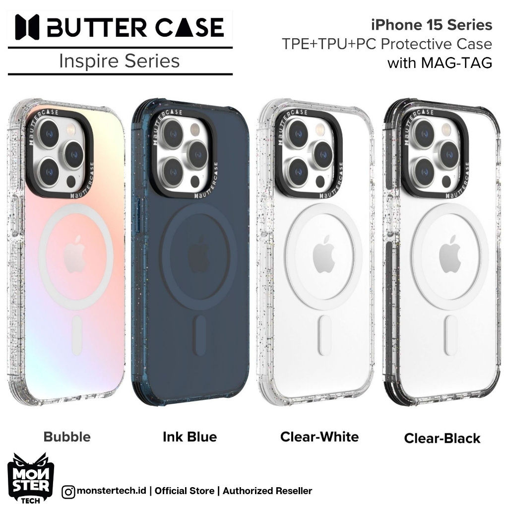 Jual BUTTERCASE Inspire Series Magsafe Protective Case iPhone 15 Pro ...