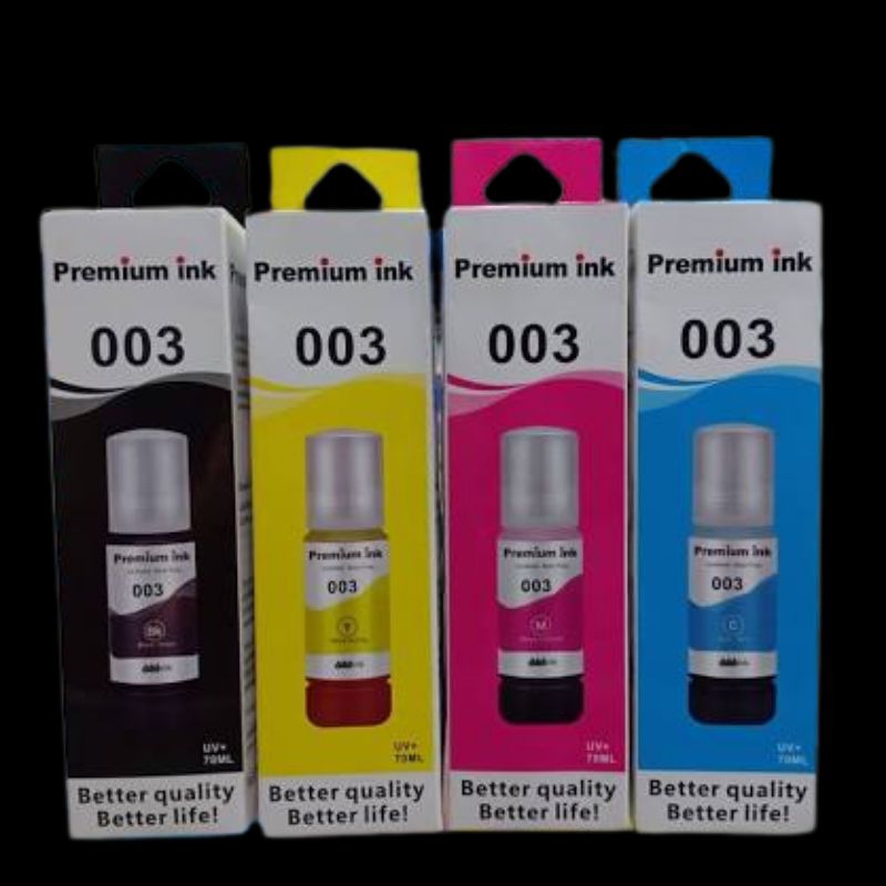 Jual Tinta Premium Ink For Epson L1110l1210 L3110l3210l3150l3250l5190 L5290 Shopee 0744