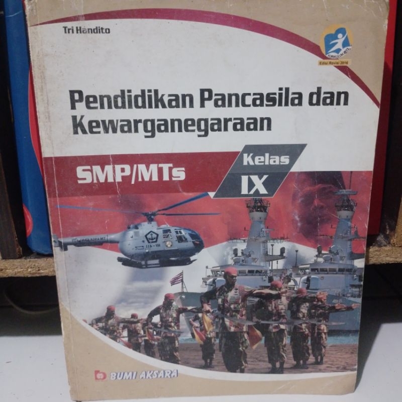 Jual Buku Pendidikan Pancasila Dan Kewarganegaraan Smp/mts Kelas 3-9-IX ...