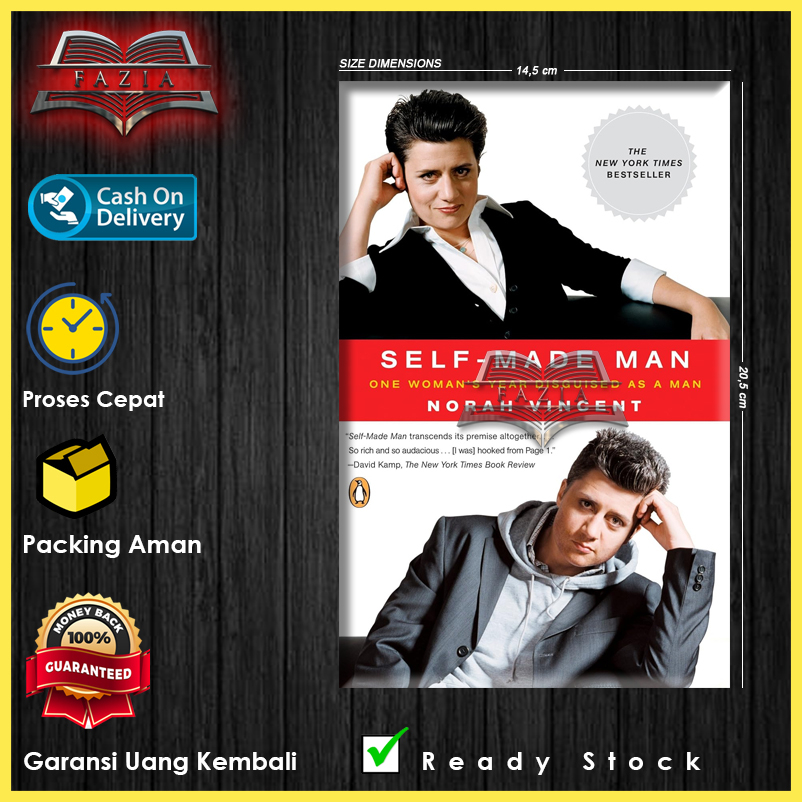 Jual Self-Made Man: One Woman's Year Disguised as a Man | Shopee Indonesia
